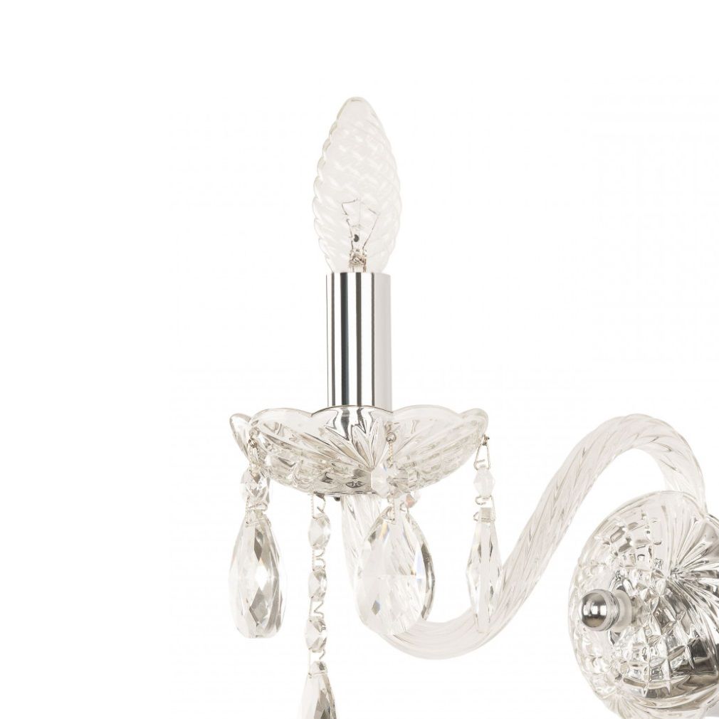 Бра 1 ламп Е14 101B/1/165 Ni Bohemia Ivele Crystal