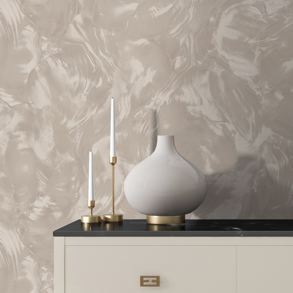 Обои NewAGe Era NA9150-14 коричневые штукатурка 1,06х10,05 м