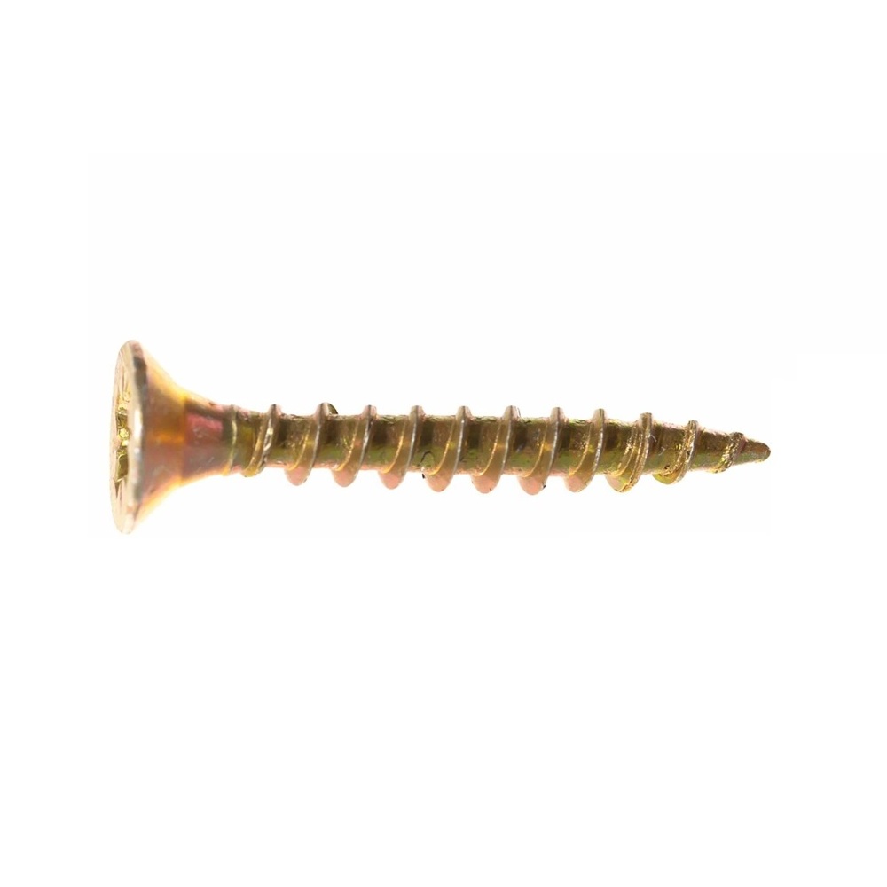 Саморез универсальный 2,5х16 мм желтый цинк 60 шт