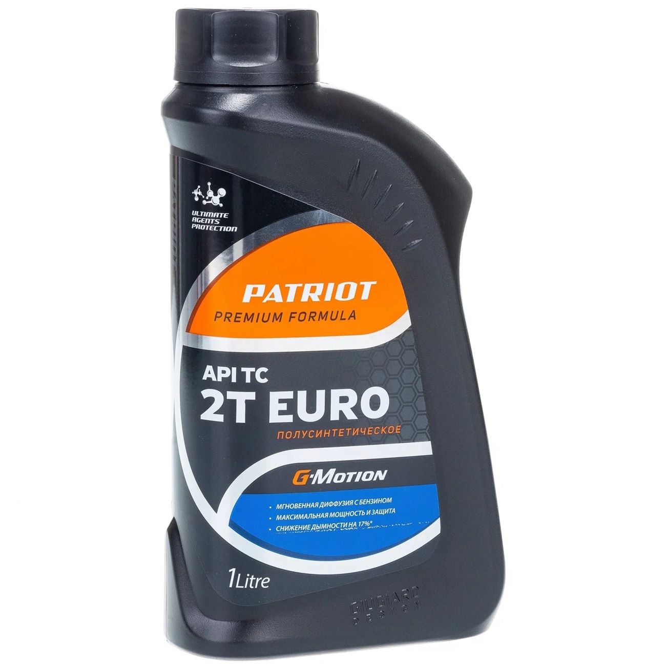 Масло моторное полусинтетическое 2Т Patriot G-Motion Euro 1 л