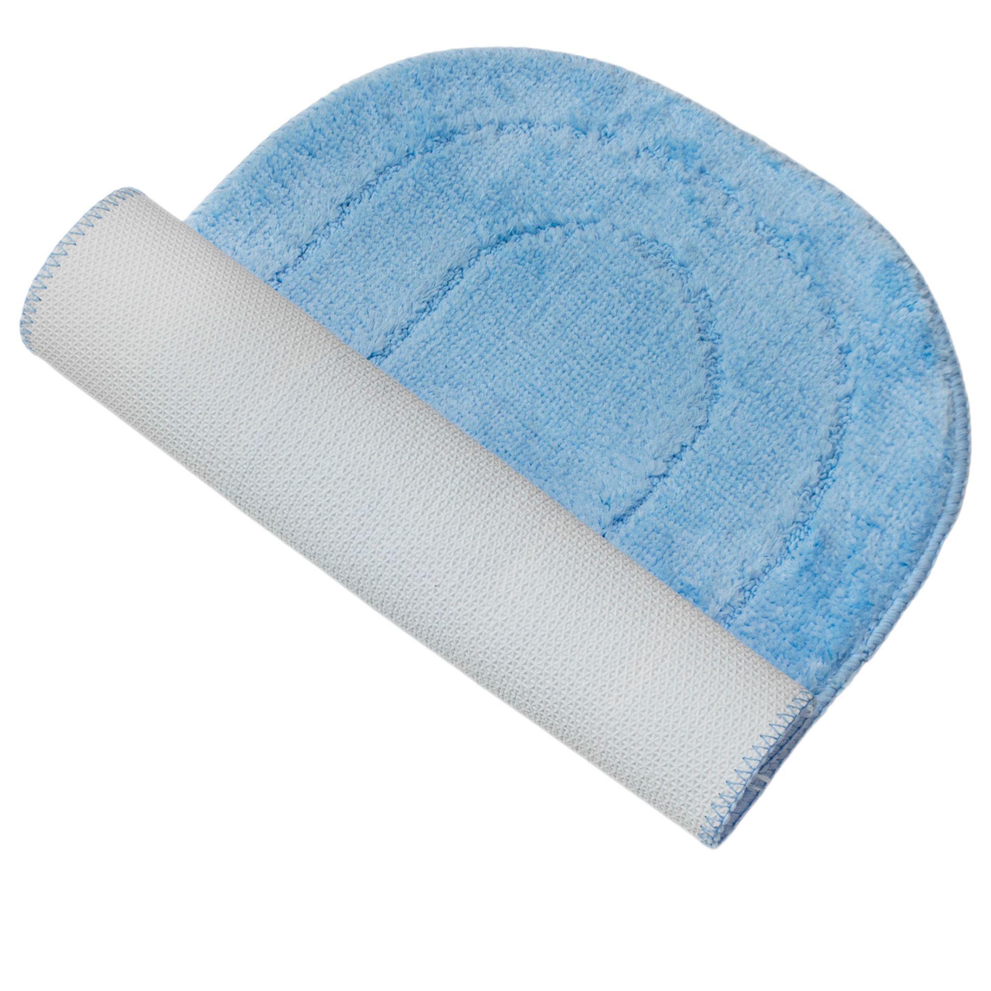 Набор ковриков для ванной комнаты 45х75/45х45 см Эллипс МК 2-ой голубой