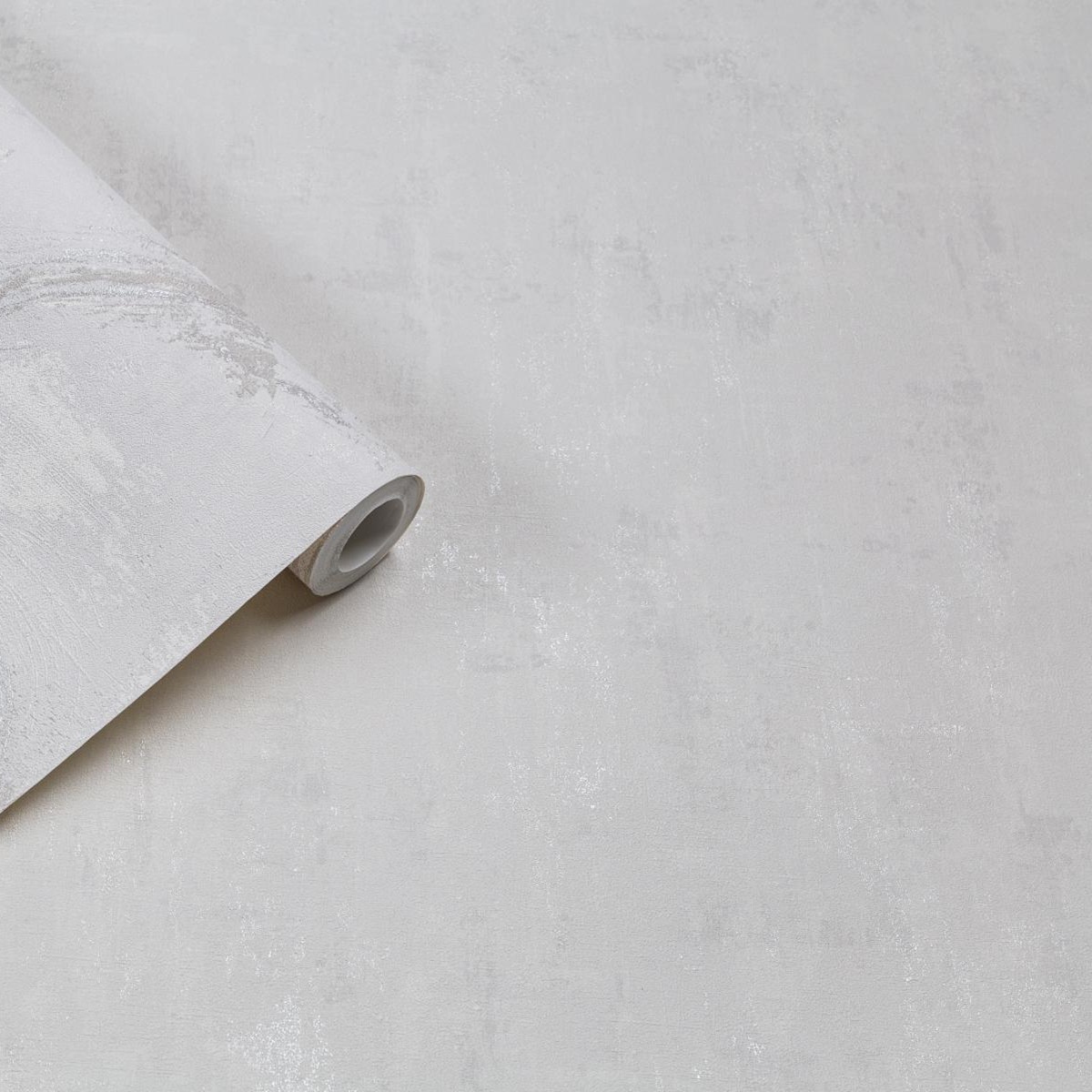 Обои Palitra Style Grand Prix 72556-14SL белые штукатурка 1,06х10 м