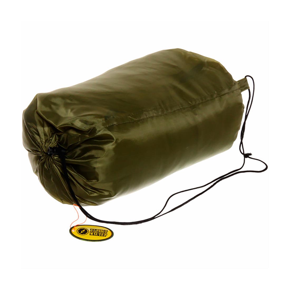 Спальный мешок Одеяло с капюшоном 200х70см 950 гр зеленый +5С
