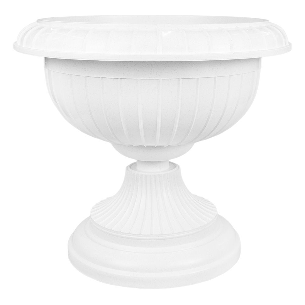 Вазон на ножке мрамор 39,5 см