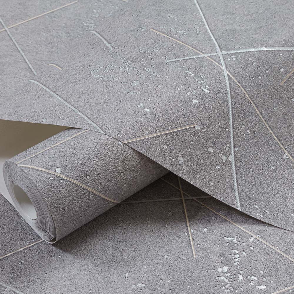 Обои 10944-04 Артекс 1,06х10 м Вектор серый