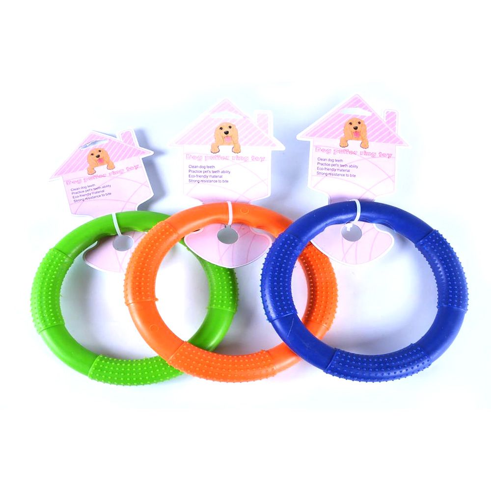 Игрушка для собак Nunbell Кольцо малое 16,5х2 см микс 262687