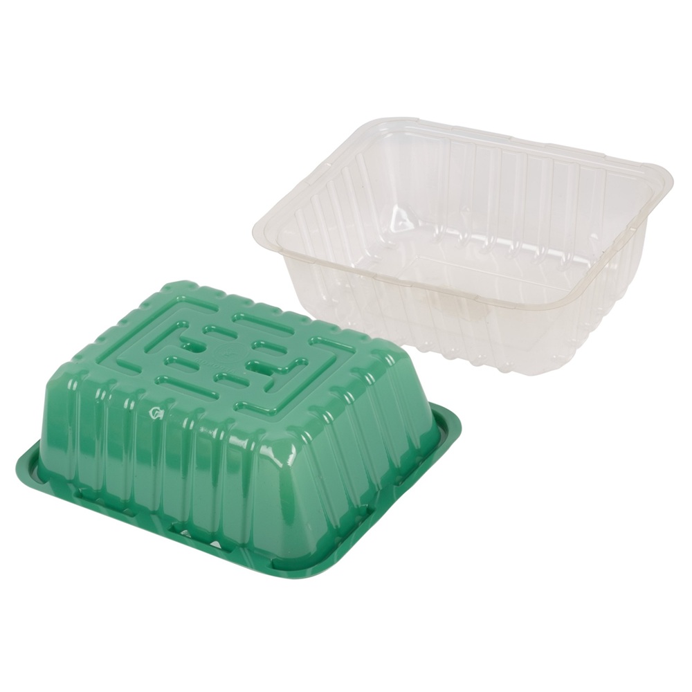 Мини-парник для рассады 1 место 21х16х6,5 см Агроком