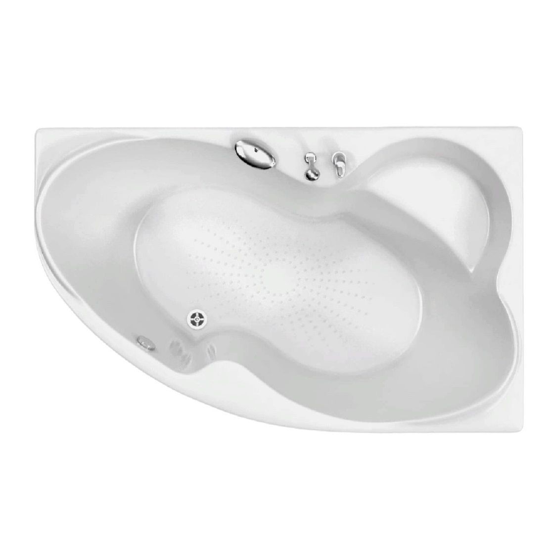 Ванна акриловая BellSan Индиго левая 160х100,5х71,5 см