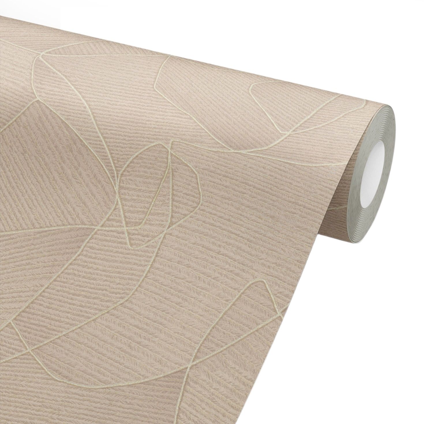 Обои 7241-02 Euro Decor 1,06х10 м Contour бежевый