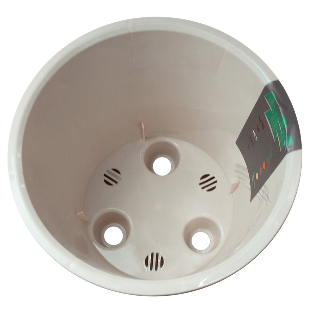 Горшок цветочный London молочный шоколад 23 см 5 л