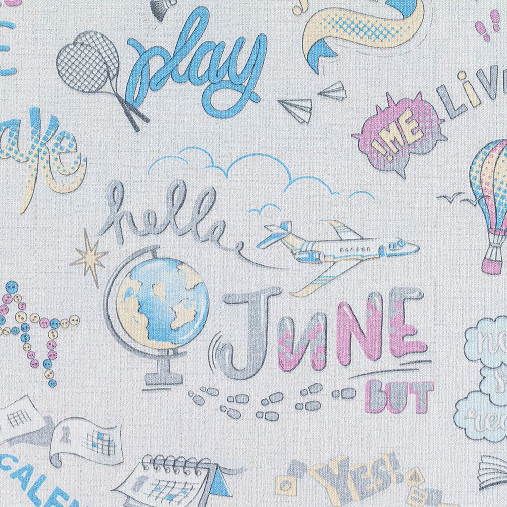 Обои 10426-03 Артекс 1,06х10,05 м Смайл голубой