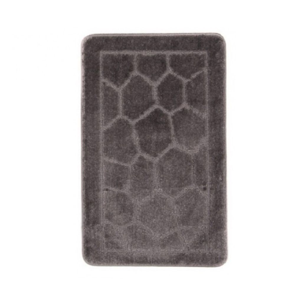 Набор ковриков для ванной комнаты 60х100/50х60 см Zalel Grey