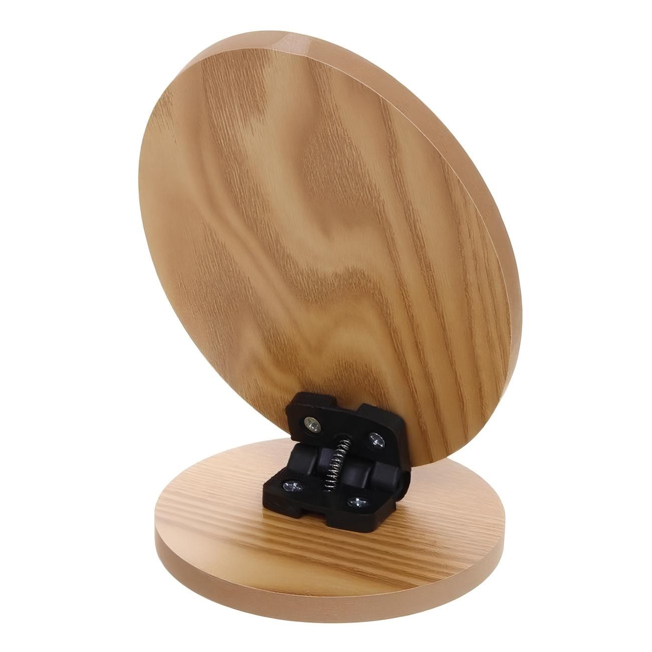 Зеркало настольное в деревянной оправе High Tech овал 12,5х18 см