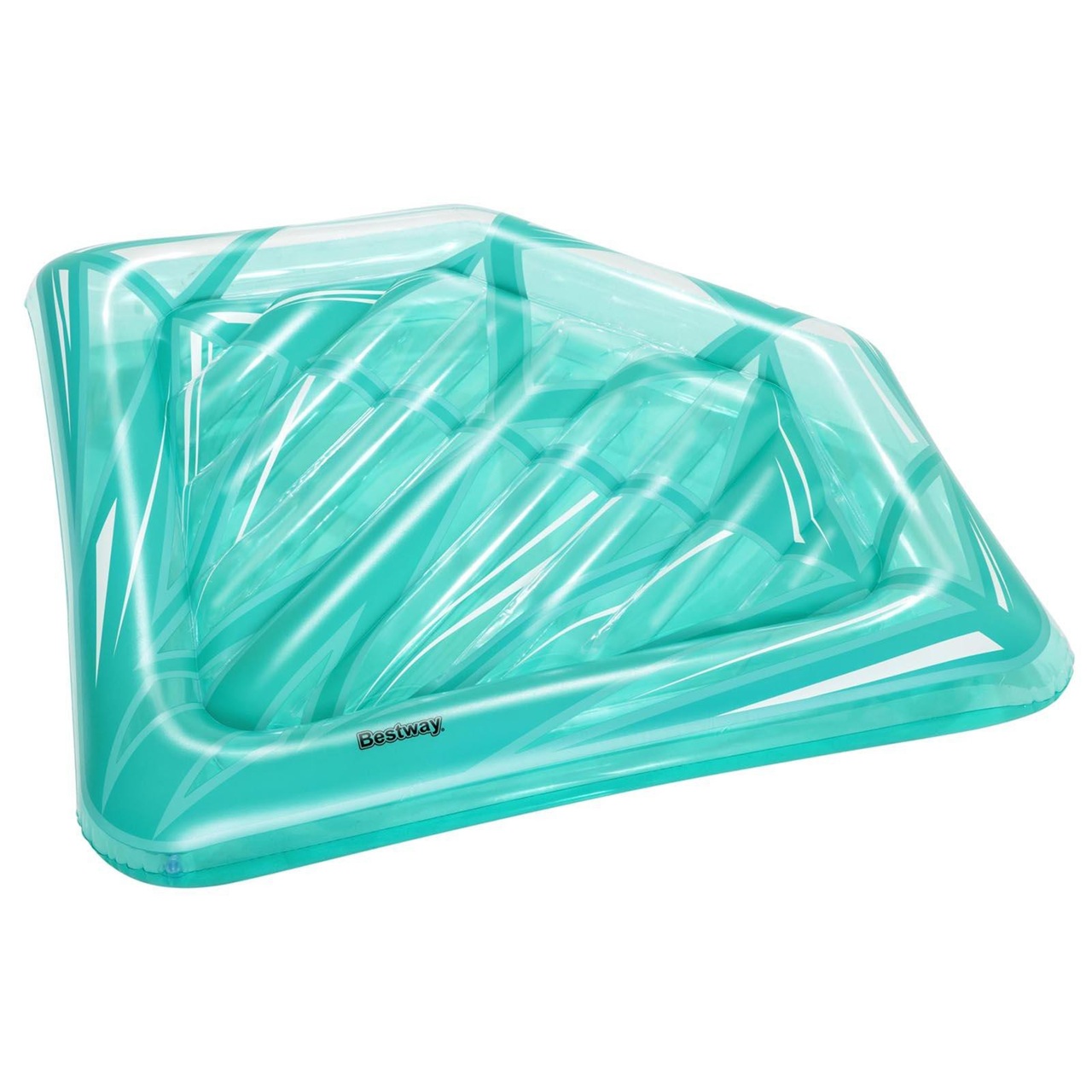 Матрас для плавания 193x145 см до 90 кг Bestway Gemstone 43417 рем комплект