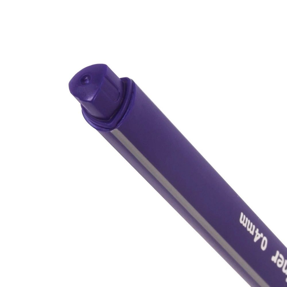 Ручка капиллярная (линер) Brauberg Aero фиолетовая трехгранная 0,4 мм