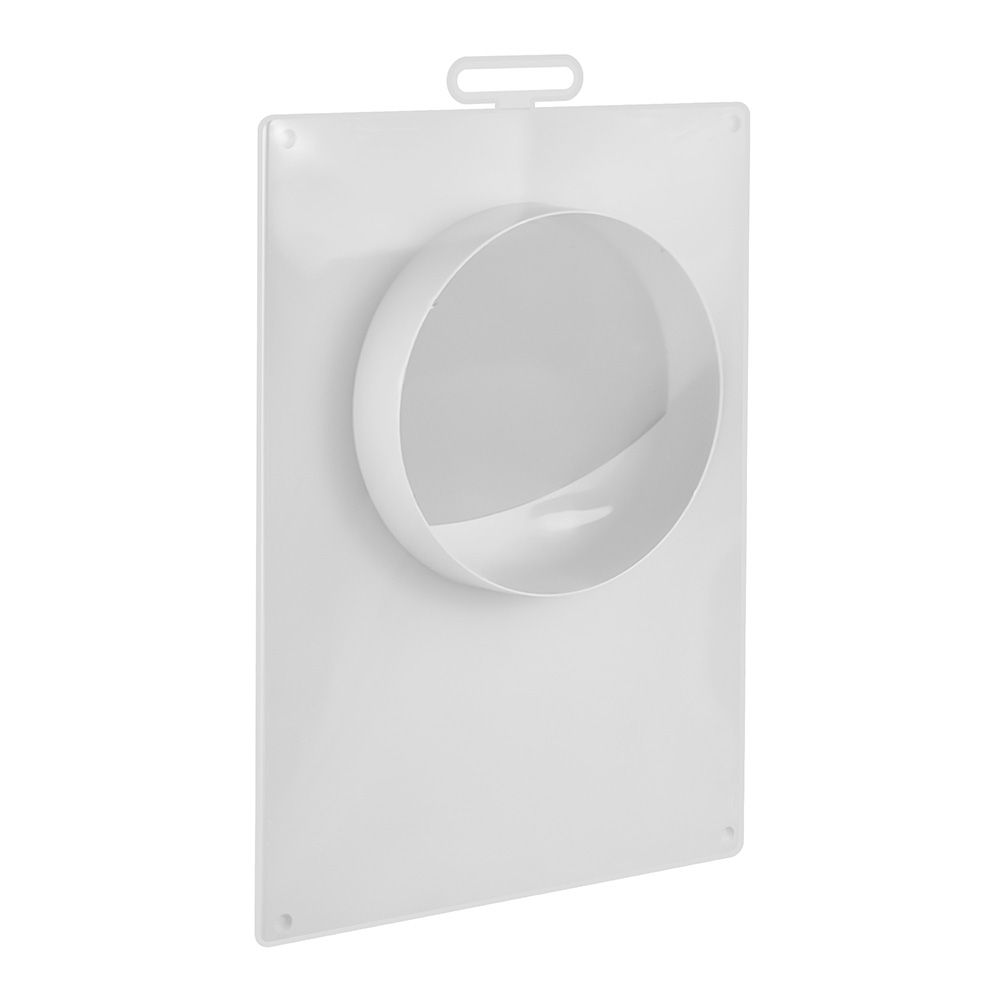 Площадка торцевая пластиковая 180х250 фланец D120, 120ПТП