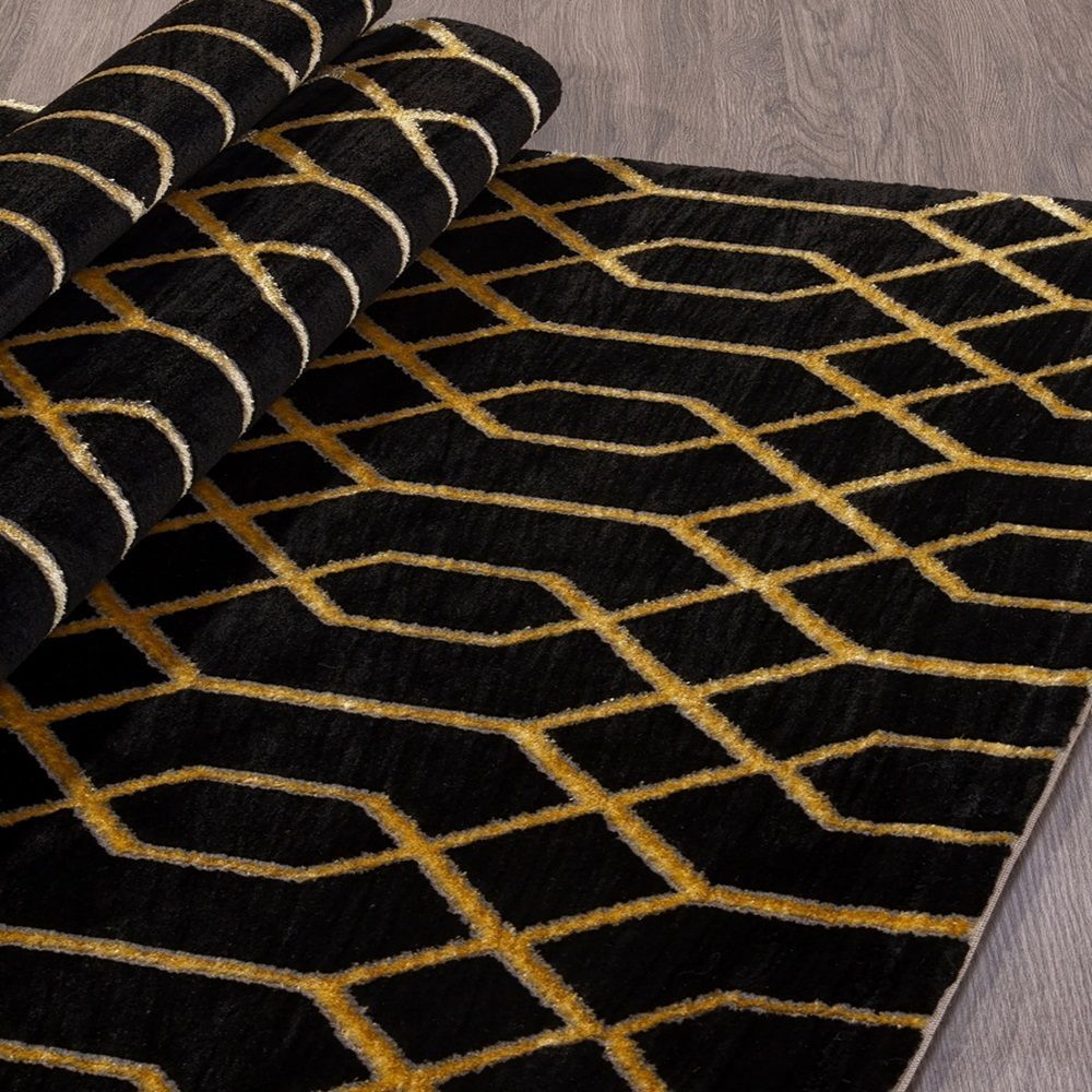 Ковер Omega Karmen Hali 04427G 1,6х2,3 м золото