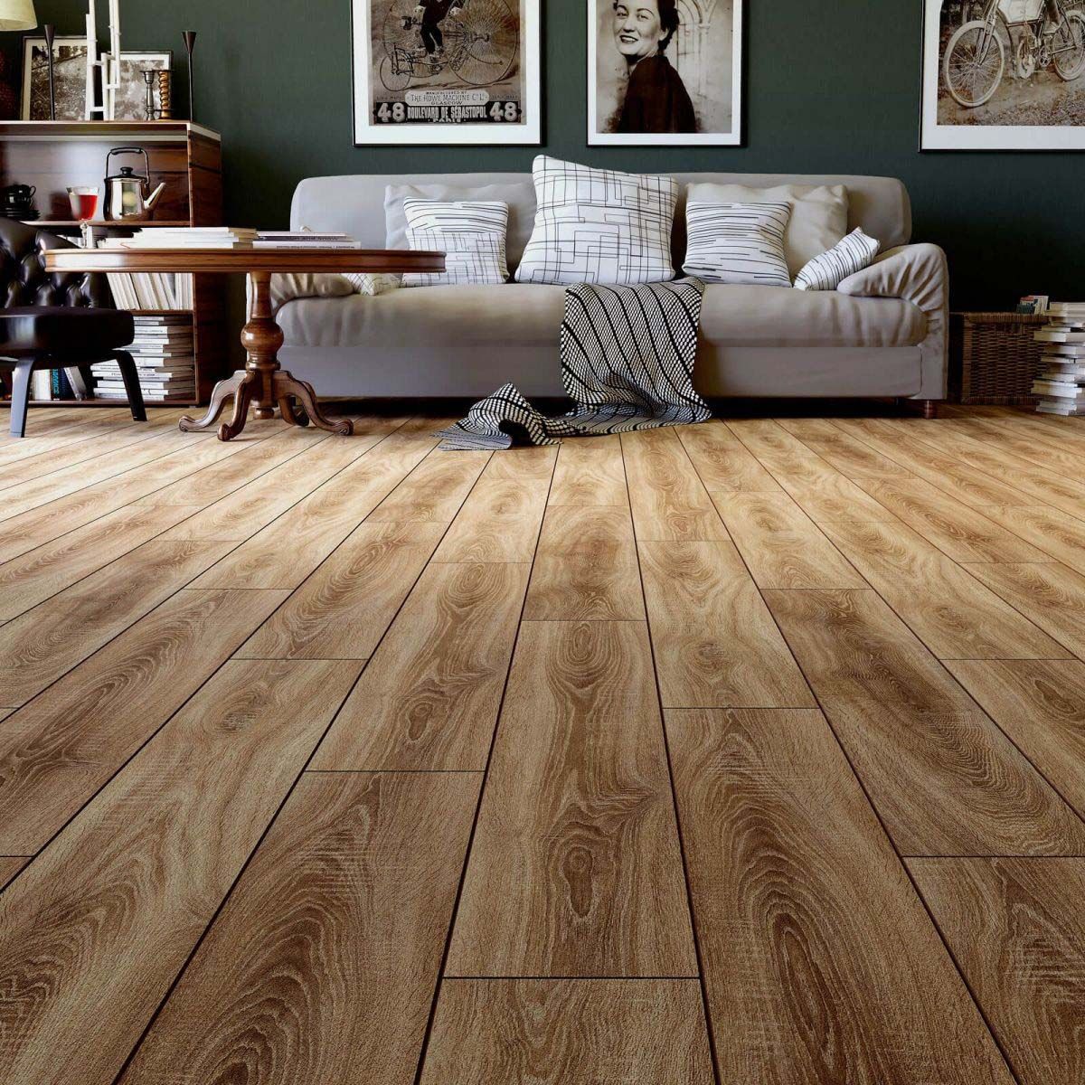 Ламинат 33 класс Kronostar Salzburg 2048 Дуб Барбикан 1381х193х10 мм 4V 1,864 м2