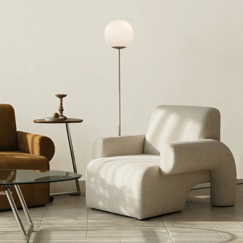 Обои Erismann Visavi 61053-03 светлые серые однотонные 1,06х10 м