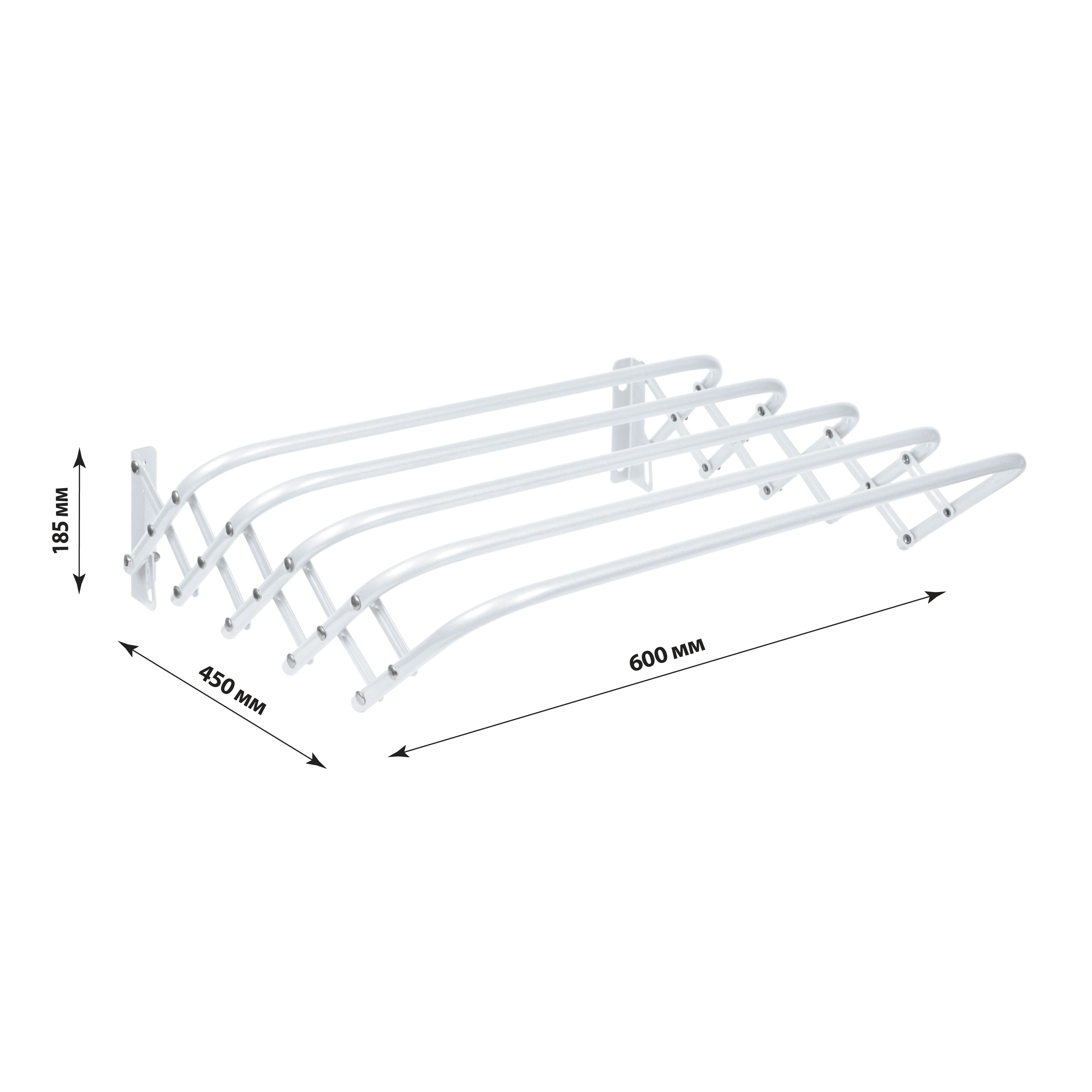 Сушилка для белья настенная Nika СН60 60 см