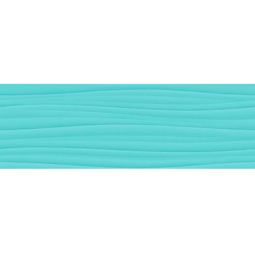 Плитка настенная Gracia Ceramica Marella turquoise wall 01 30х90 см бирюзовая 1,35 м2