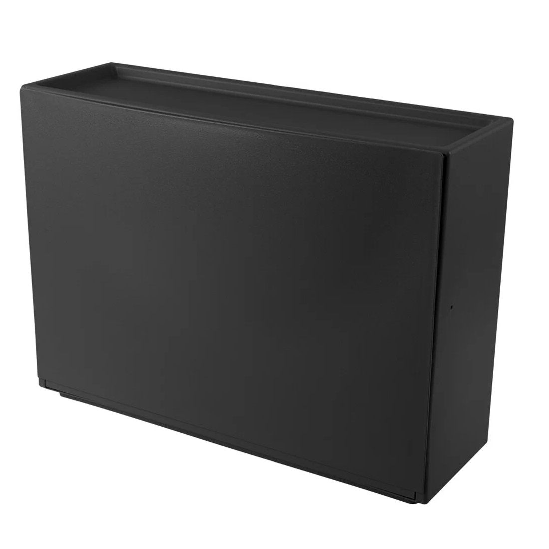 Обувница 512х380х185 мм Черная