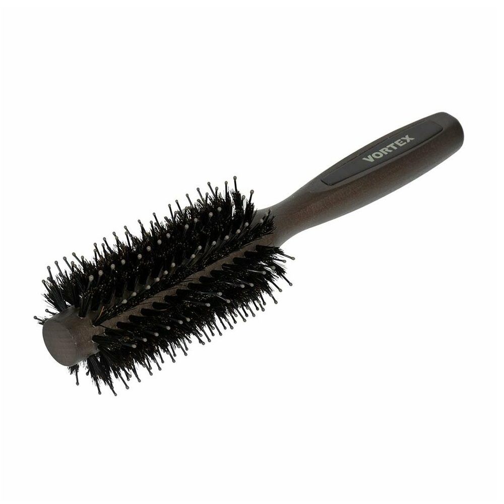 Расческа брашинг Vortex 22,5х5,5х5,5 см с пластиковыми зубчиками и натуральной щетиной 51045