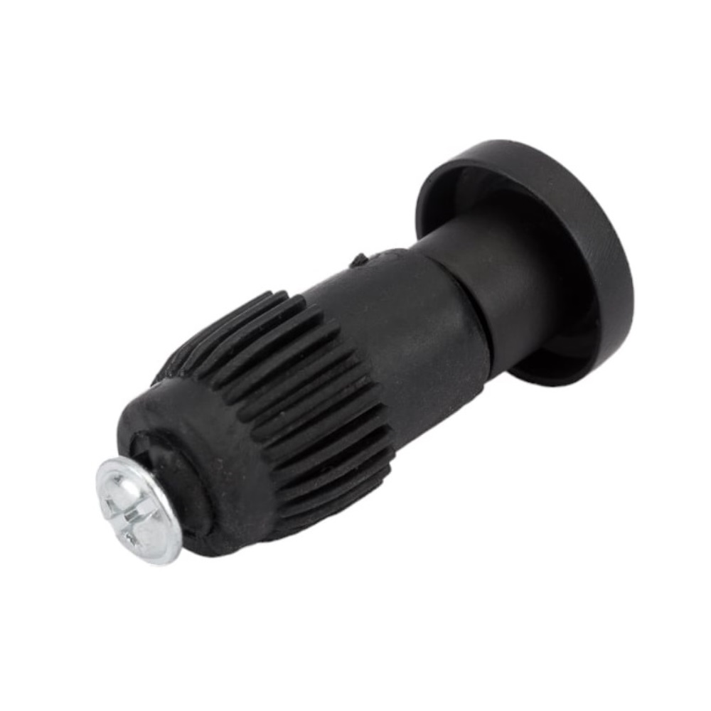 Заглушка рейлинга модерн черный матовый