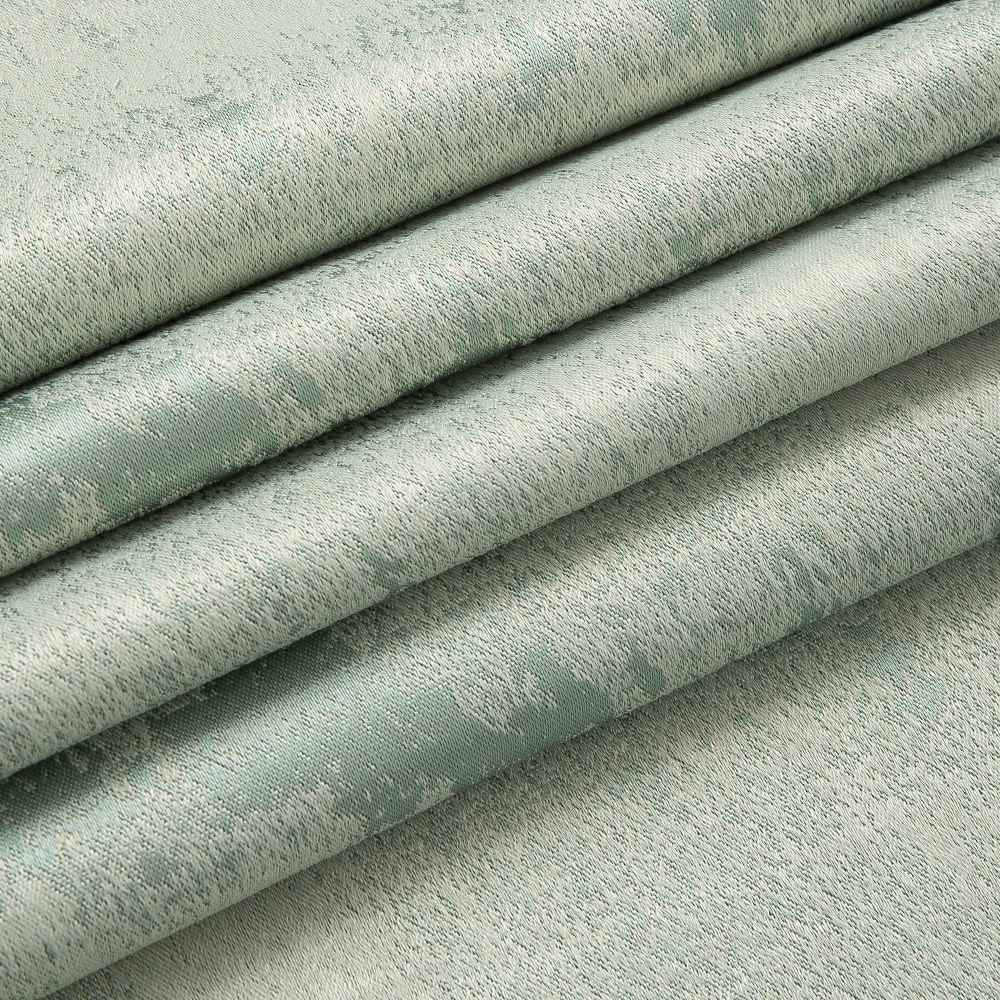 Ткань для штор Портьера блэкаут жаккард HY 5793-029/145 BL Jak NC бирюзовый