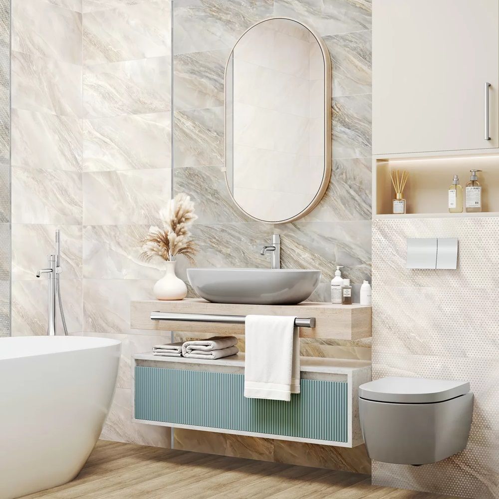 Декор New Trend Sunrock Light Point DW36SNK05 30х60 см бежевый