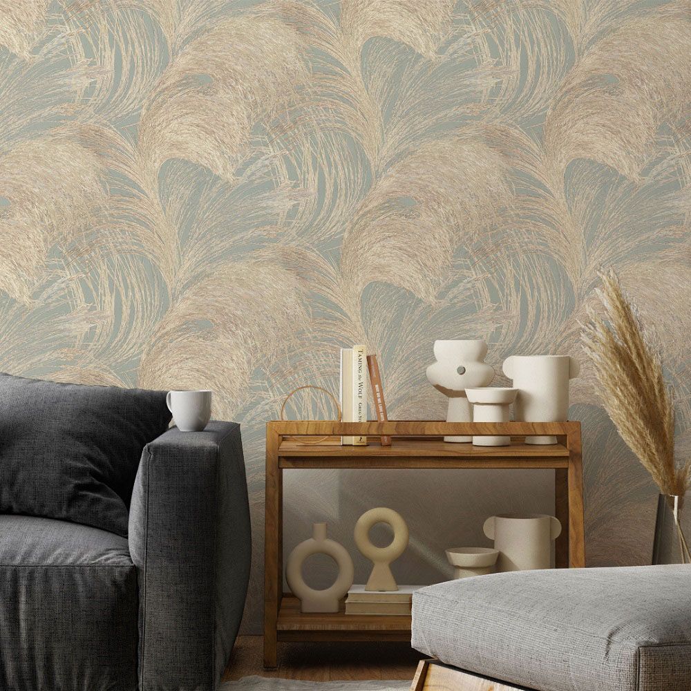 Обои 7188-04 Euro Decor 6 1,06x10,05 м Freya салатовый