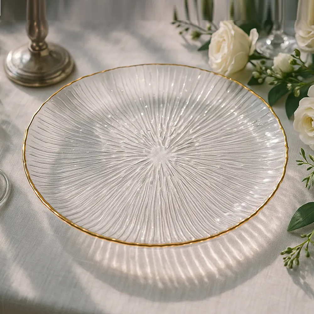 Блюдо сервировочное d16 см стекло 2025-1284