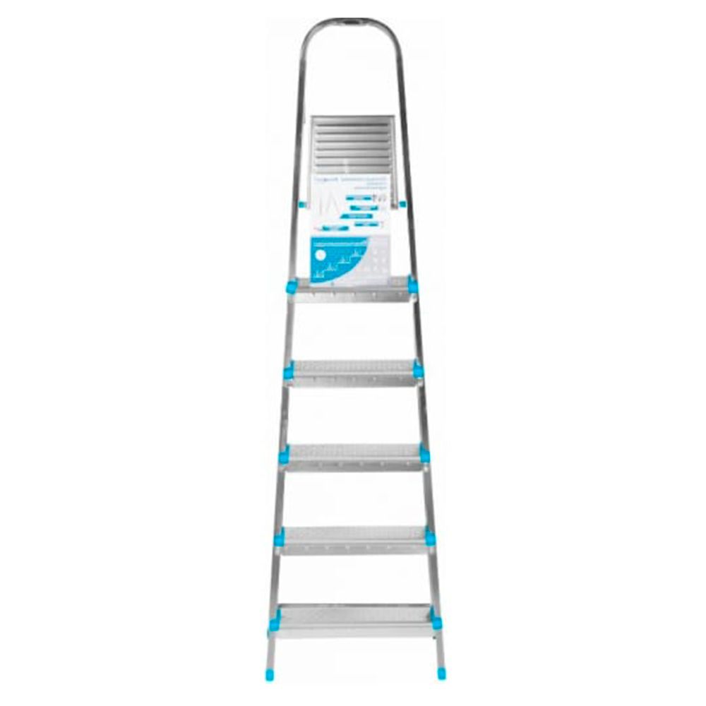 Стремянка стальная оцинкованная 6 ступеней