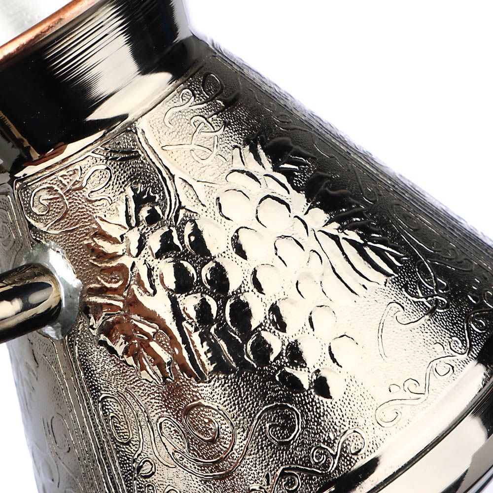 Турка Vetta 640 мл медная 2 дизайна