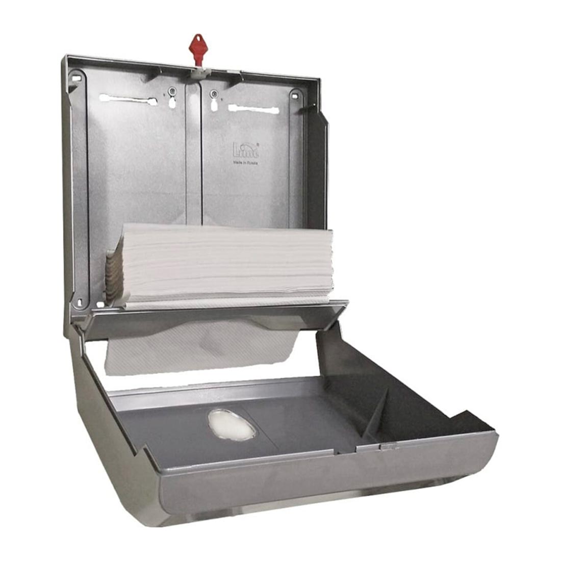 Полотенца бумажные 1 сл. 200 шт  23х24см V укладки Lime