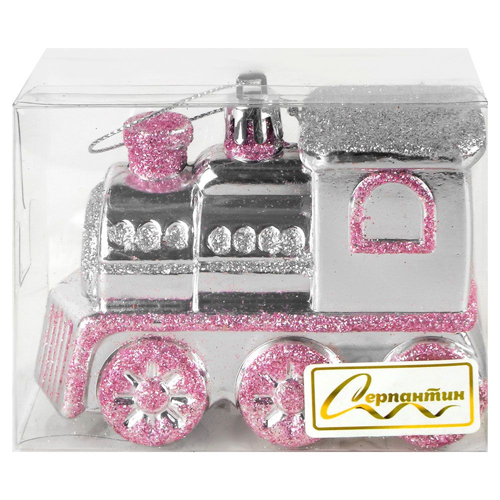 Игрушка елочная Сказочное путешествие 9,5х2х10,5 см серебро