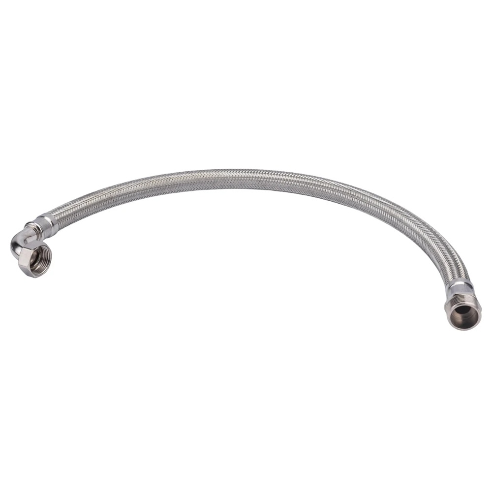 Подводка гибкая для воды угловая 1'' 0,8 м Г/Ш