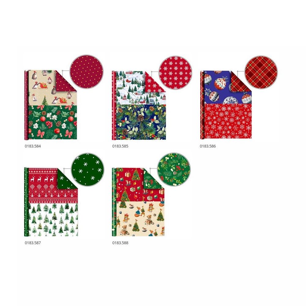 Бумага упаковочная Новый год 70х100 см