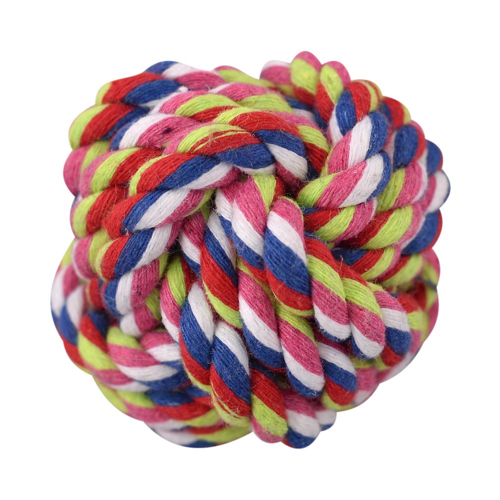 Игрушка для животных Мячик-полосатик VL40-60