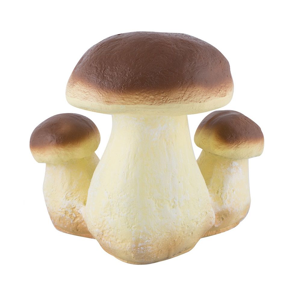 Фигура садовая Гриб белый тройной малый h23 см 169423