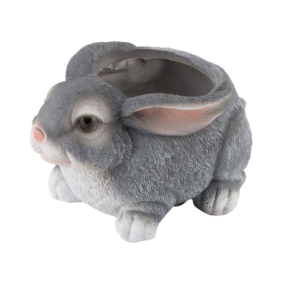 Фигура-кашпо садовая Зайка h20 см 169434