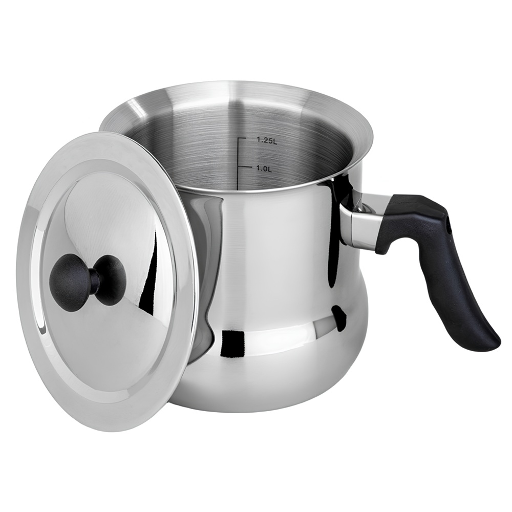 Молоковарка 1,5 л со свистком и крышкой Agness 916-425