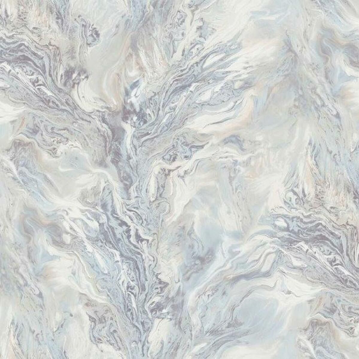 Обои GrandecoForYou River R112105 голубые абстракция 1,06х10,05 м