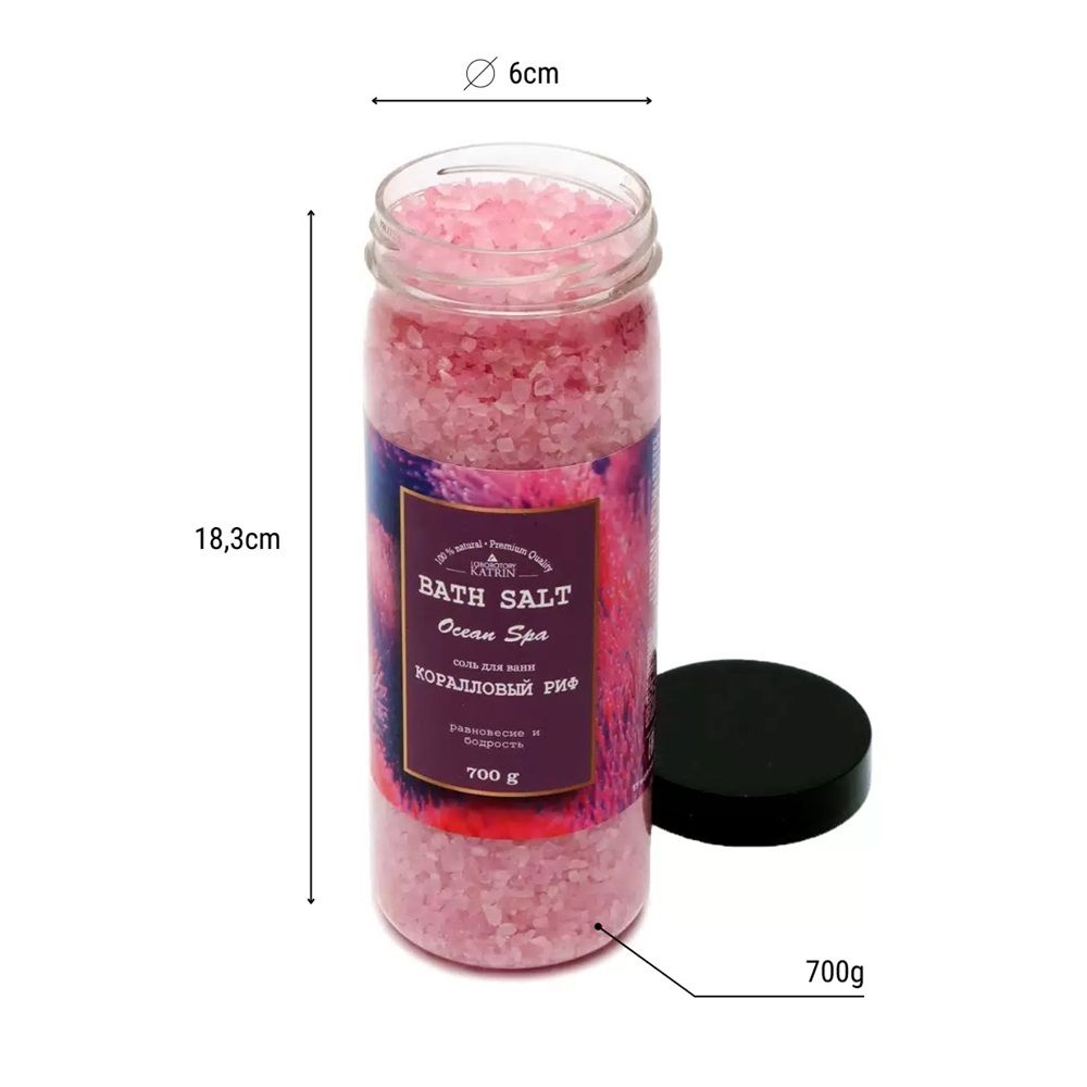 Соль для ванн Ocean spa Коралловый риф 700 г