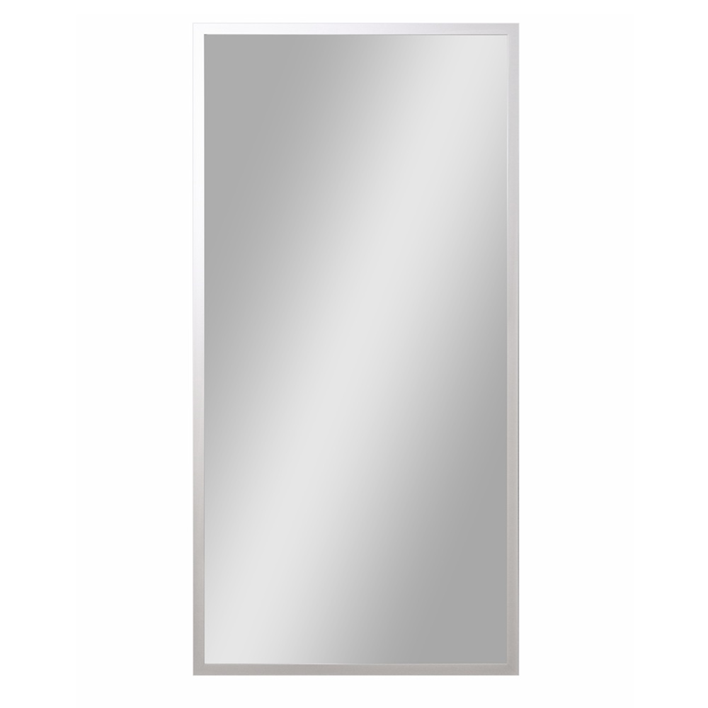 Зеркало Оспар Б720 600х1200 мм белое корпус из пластика