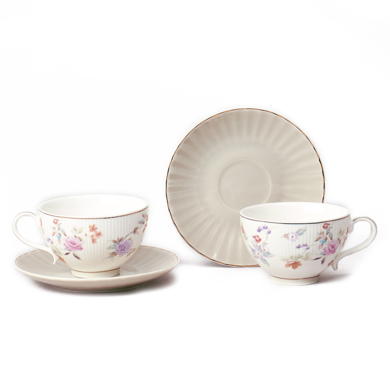 Набор чайный Lefard Времена года на 2 персоны 4 предмета 250 мл фарфор 42-574