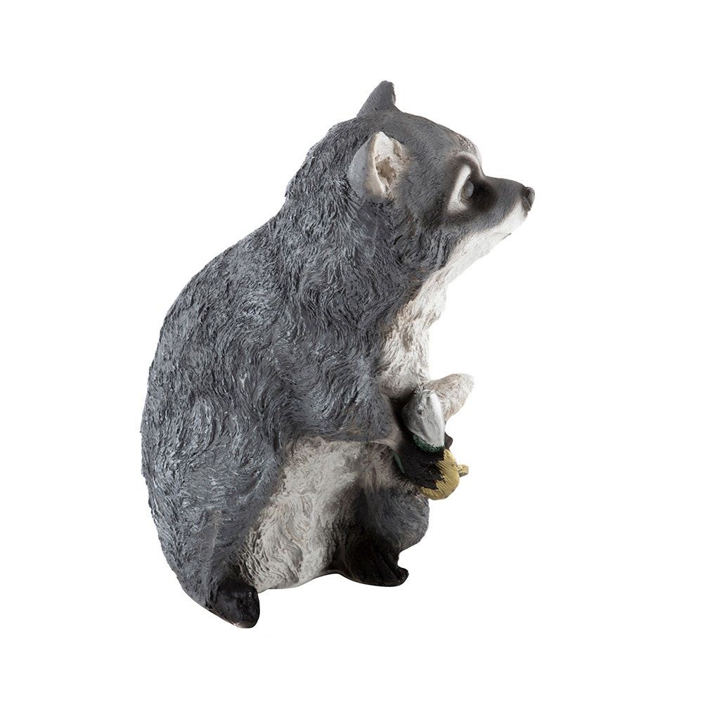 Фигура садовая Енот с рыбой 169350