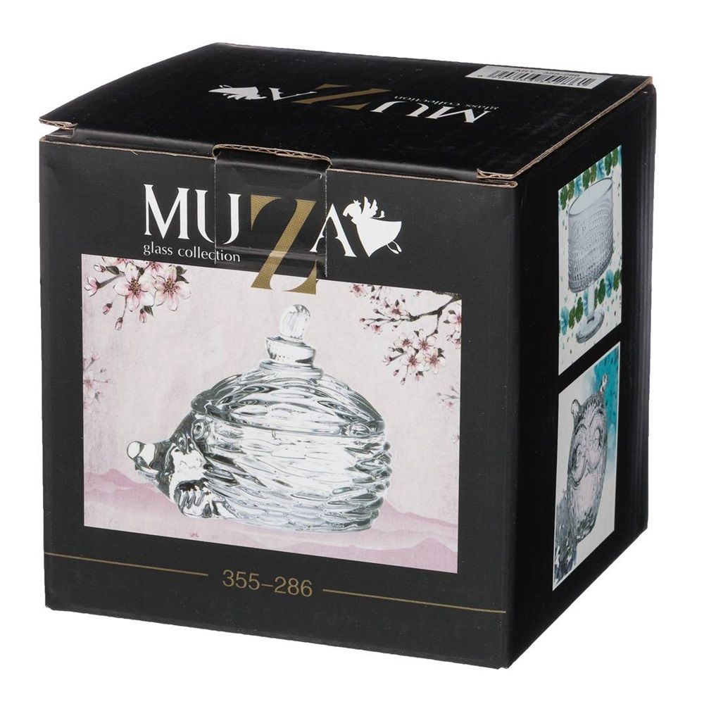 Икорница Muza Ежик 12,5х8,5х10 см 355-286