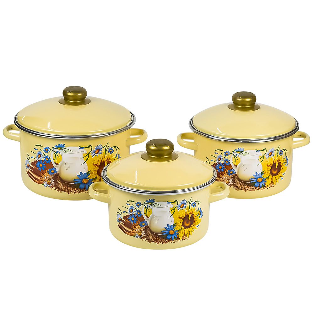 Набор посуды эмалированной Утро 2-3141/4