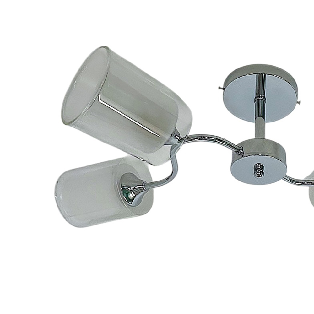 Люстра потолочная XA1610/4 CR хром 4х60Вт E27 d630 h170, HN25